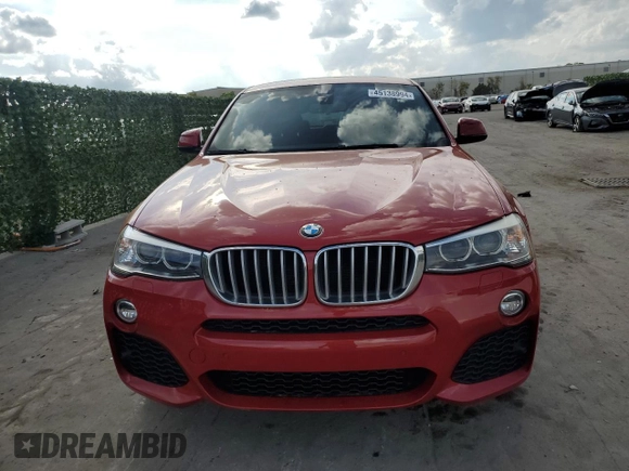 2015 BMW X4 xDrive28i with VIN 5UXXW3C57F0M87615, listed as a Copart auction lot 45138994 with 101,400 mi miles. Bid and sale history available at carsss.com. Image 5.