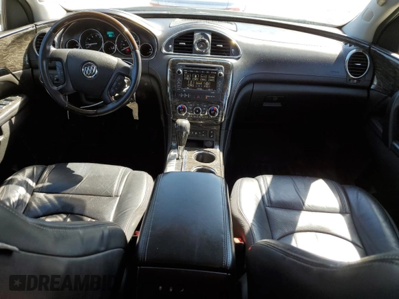 2013 Buick Enclave Premium with VIN 5GAKVDKD5DJ206207, listed as a Copart auction lot 48143855 with 145,341 mi miles and Salvage Title. Bid and sale history available at DreamBid. Image 8.