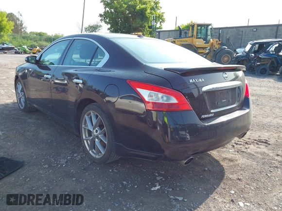 2011 Nissan Maxima SV with VIN 1N4AA5AP5BC853124, listed as a IAAI auction lot 42391492 with 152,097 mi miles and . Bid and sale history available at DreamBid. Image 3.