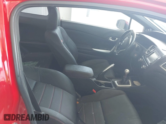 2013 Honda Civic Si with VIN 2HGFG4A51DH702242, listed as a IAAI auction lot 42156022 with Not provided miles and . Bid and sale history available at DreamBid. Image 5.