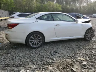 2013 Lexus IS 250 C with VIN JTHFF2C24D2528196, listed as a Copart auction lot 53951695 with Not provided miles and Salvage title. Bid and sale history available at DreamBid. Image 3.