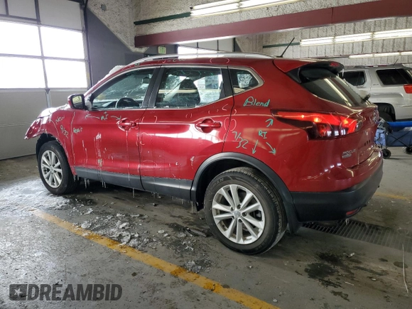 2017 Nissan Rogue Sport SL with VIN JN1BJ1CR5HW131765, listed as a Copart auction lot 44427615 with 97,306 mi miles and Salvage Title. Bid and sale history available at carsss.com. Image 2.