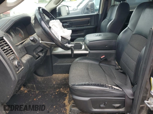 2018 Ram 2500 Big Horn with VIN 3C6UR5ML1JG133427, listed as a Copart auction lot 56129415 with 98,183 mi miles and Salvage title. Bid and sale history available at DreamBid. Image 7.