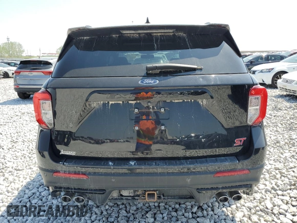 2021 Ford Explorer ST z VIN 1FM5K8GC4MGB49910, wystawiony jako Copart lot #51672025 z przebiegiem 78 321 mil mil oraz Szkoda całkowita • Salvage title. Historia ofert i sprzedaży dostępna na DreamBid. Obrazek 6.