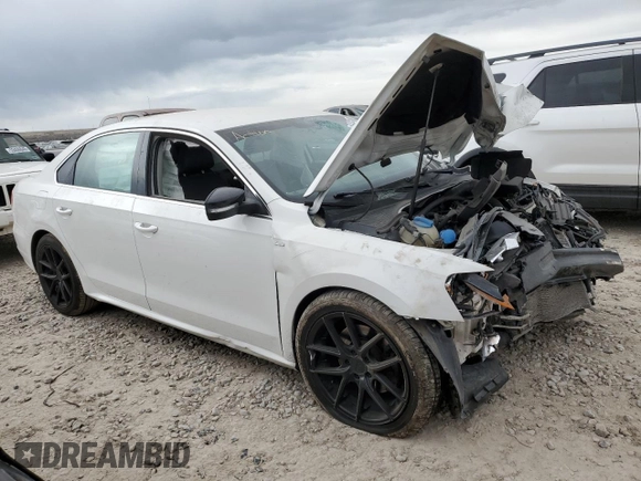 2014 Volkswagen Passat Wolfsburg Edition with VIN 1VWAT7A38EC030430, listed as a Copart auction lot 52432355 with Not provided miles and Salvage title. Bid and sale history available at DreamBid. Image 4.