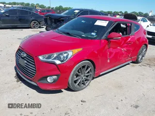 2016 Hyundai Veloster Turbo with VIN KMHTC6AE6GU294648, listed as a IAAI auction lot 42311378 with 94,552 mi miles and . Bid and sale history available at DreamBid. Image 17.