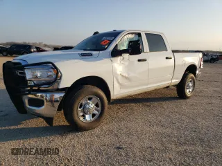 2023 Ram 2500 Tradesman with VIN 3C6UR5CJ9PG518386, listed as a Copart auction lot 43851305 with 17,637 mi miles and Salvage Title. Bid and sale history available at carsss.com. Image 1.