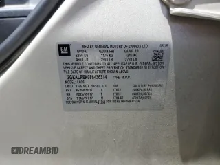 2015 GMC Terrain SLE z VIN 2GKALREK0F6436314, wystawiony jako Copart lot #55892335 z przebiegiem 93 025 mil mil oraz Szkoda całkowita • Salvage title. Historia ofert i sprzedaży dostępna na DreamBid. Obrazek 14.