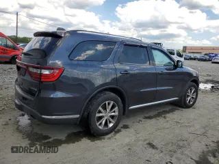 2016 Dodge Durango Limited with VIN 1C4RDHDG8GC330687, listed as a Copart auction lot 54764805 with 102,395 mi miles and Salvage title. Bid and sale history available at DreamBid. Image 3.