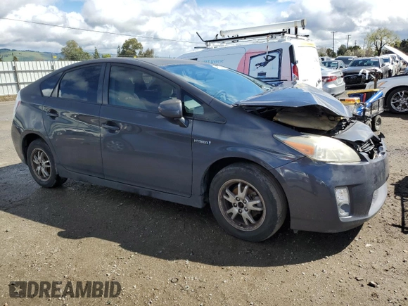 2010 Toyota Prius II with VIN JTDKN3DUXA1101549, listed as a Copart auction lot 49181375 with 148,962 mi miles and Salvage Title. Bid and sale history available at carsss.com. Image 4.