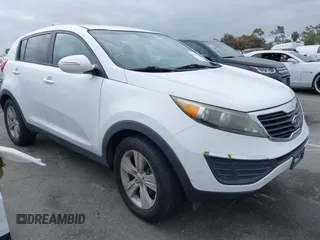 2012 Kia Sportage LX with VIN KNDPB3A27C7252091, listed as a IAAI auction lot 42116159 with 154,731 mi miles and . Bid and sale history available at DreamBid. Image 1.