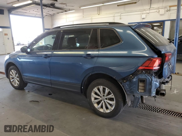 2019 Volkswagen Tiguan S with VIN 3VV0B7AX2KM197883, listed as a Copart auction lot 64978515 with 54,961 mi miles and Salvage title. Bid and sale history available at DreamBid. Image 2.