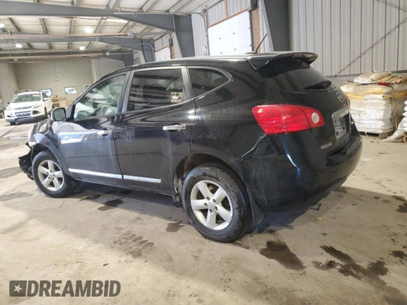2012 Nissan Rogue S with VIN JN8AS5MV3CW705835, listed as a Copart auction lot 42699445 with 130,797 mi miles and Salvage Title. Bid and sale history available at DreamBid. Image 2.