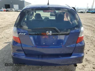 2013 Honda Fit with VIN JHMGE8H30DC013511, listed as a Copart auction lot 51520495 with 0 mi miles and Salvage Title. Bid and sale history available at carsss.com. Image 6.