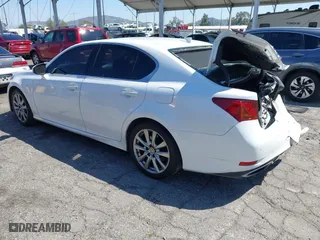 2015 Lexus GS 350 with VIN JTHBE1BL4FA007400, listed as a IAAI auction lot 42002610 with 183,620 mi miles. Bid and sale history available at carsss.com. Image 3.