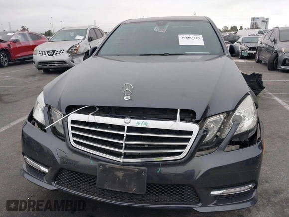 2012 Mercedes-Benz E E 350 Luxury with VIN WDDHF5KB7CA550085, listed as a IAAI auction lot 40112623 with 103,023 mi miles and . Bid and sale history available at carsss.com. Image 6.