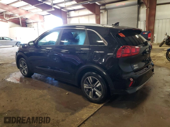 2022 Kia Niro LXS with VIN KNDCB3LC3N5539575, listed as a Copart auction lot 86313304 with 53,177 mi miles and Salvage Title. Bid and sale history available at carsss.com. Image 2.