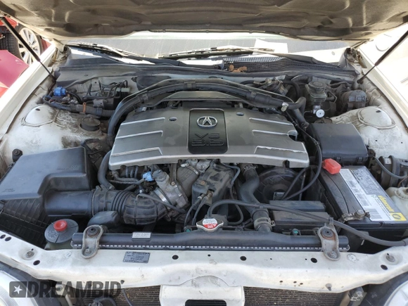 2002 Acura RL with VIN JH4KA966X2C005549, listed as a Copart auction lot 55038214 with 189,488 mi miles and Salvage title. Bid and sale history available at DreamBid. Image 11.
