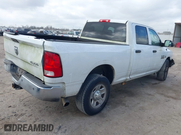 2015 Ram 2500 Tradesman with VIN 3C6UR5CL5FG679575, listed as a IAAI auction lot 41493456 with 257,884 mi miles. Bid and sale history available at carsss.com. Image 4.