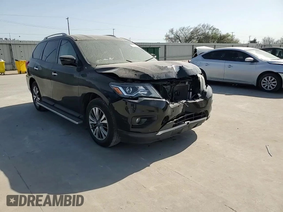 2019 Nissan Pathfinder SL with VIN 5N1DR2MM3KC618944, listed as a Copart auction lot 47106285 with 105,441 mi miles and Salvage Title. Bid and sale history available at carsss.com. Image 12.