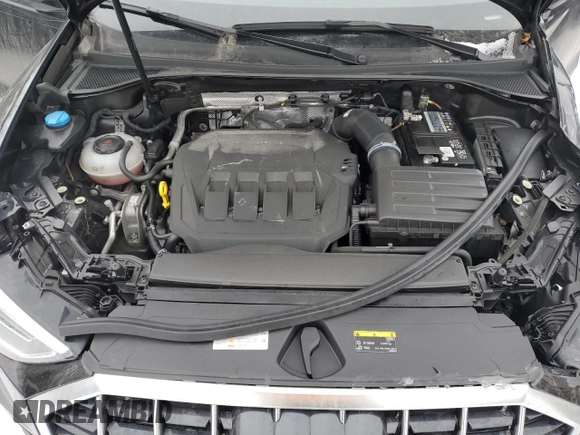 2022 Audi Q3 S line Premium Plus with VIN WA1EECF34N1018555, listed as a Copart auction lot 42917565 with 130,380 mi miles and Salvage title. Bid and sale history available at DreamBid. Image 12.