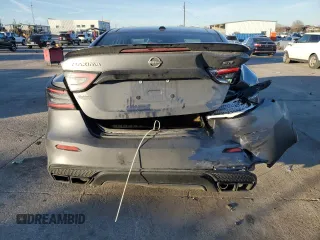 2023 Nissan Maxima SR with VIN 1N4AA6EV6PC513972, listed as a Copart auction lot 86695044 with 27,174 mi miles and Salvage title. Bid and sale history available at DreamBid. Image 6.