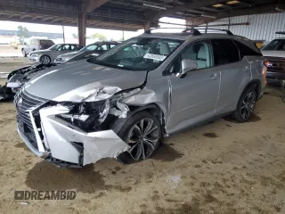2018 Lexus RX with VIN JTJDGKCA5J2001645, listed as a Copart auction lot 43565565 with 72,617 mi miles and Salvage Title. Bid and sale history available at carsss.com. Image 1.