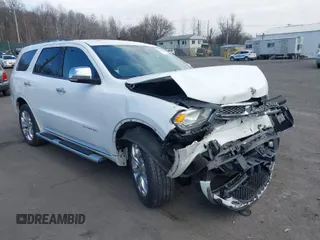 2016 Dodge Durango Citadel z VIN 1C4RDJEG7GC341427, wystawiony jako IAAI lot #41847328 z przebiegiem 98 958 mil mil oraz . Historia ofert i sprzedaży dostępna na DreamBid. Obrazek 1.