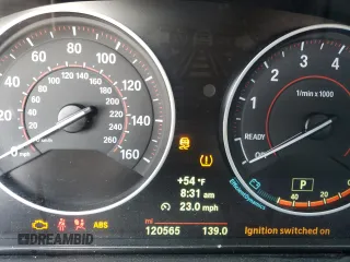 2014 BMW 3 Series 335i xDrive with VIN WBA3B9C58EP458979, listed as a Copart auction lot 53272855 with 120,565 mi miles and Salvage title. Bid and sale history available at DreamBid. Image 9.