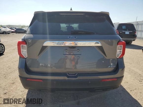 2021 Ford Explorer with VIN 1FMSK8BH9MGA15836, listed as a Copart auction lot 89167255 with 112,345 mi miles and Salvage title. Bid and sale history available at DreamBid. Image 6.