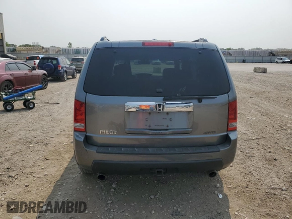 2009 Honda Pilot EX-L with VIN 5FNYF48659B052918, listed as a Copart auction lot 64185004 with 151,021 mi miles and Salvage Title. Bid and sale history available at carsss.com. Image 6.