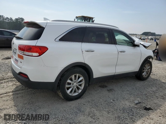 2016 Kia Sorento LX with VIN 5XYPG4A31GG181852, listed as a Copart auction lot 48906085 with 35,413 mi miles and Salvage Title. Bid and sale history available at DreamBid. Image 3.