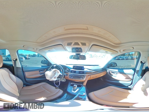 2015 BMW 3 Series 335i xDrive with VIN WBA3B9G52FNR94026, listed as a Copart auction lot 74839374 with 30,376 mi miles and Salvage Title. Bid and sale history available at carsss.com. Image 12.