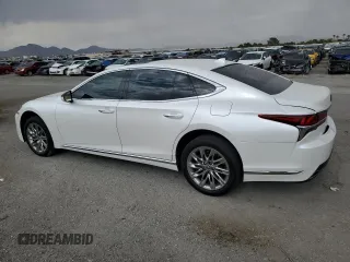 2018 Lexus LS with VIN JTHC51FF4J5001882, listed as a Copart auction lot 63924304 with 30,140 mi miles and Salvage Title. Bid and sale history available at carsss.com. Image 2.