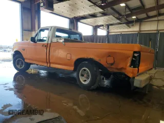 1993 Ford F-150 with VIN 1FTDF15Y1PNA42081, listed as a Copart auction lot 48376795 with 0 mi miles and Salvage Title. Bid and sale history available at carsss.com. Image 2.