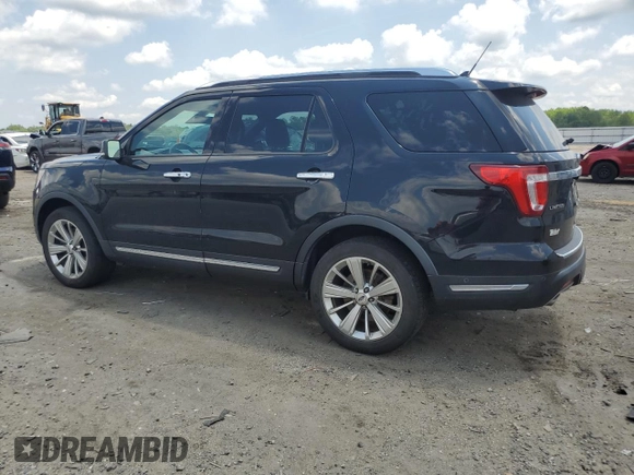 2018 Ford Explorer Limited with VIN 1FM5K8FH4JGC64564, listed as a Copart auction lot 63111625 with 145,794 mi miles and Clean title. Bid and sale history available at DreamBid. Image 2.