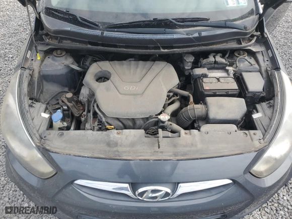 2013 Hyundai Accent SE with VIN KMHCU5AE1DU061585, listed as a Copart auction lot 85897774 with 55,604 mi miles and Salvage Title. Bid and sale history available at carsss.com. Image 11.
