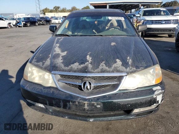2002 Acura TL Type S w/Navigation with VIN 19UUA56912A008642, listed as a Copart auction lot 72225974 with 153,202 mi miles and Clean Title. Bid and sale history available at carsss.com. Image 5.