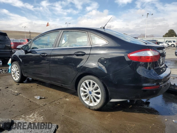 2017 Ford Fiesta Titanium with VIN 3FADP4CJ9HM139325, listed as a Copart auction lot 47852825 with 100,264 mi miles and Salvage Title. Bid and sale history available at carsss.com. Image 2.