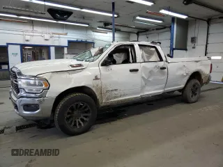 2019 Ram 2500 Tradesman with VIN 3C6UR5HL9KG676410, listed as a Copart auction lot 79201224 with 69,869 mi miles and Salvage title. Bid and sale history available at DreamBid. Image 1.