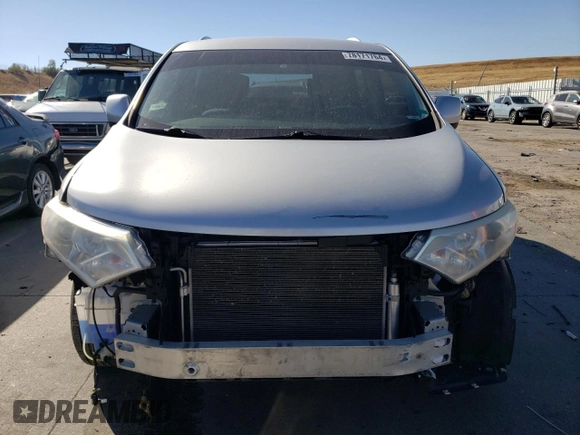 2014 Nissan Quest SV with VIN JN8AE2KP6E9101367, listed as a Copart auction lot 78171764 with 101,213 mi miles and Salvage Title. Bid and sale history available at carsss.com. Image 5.