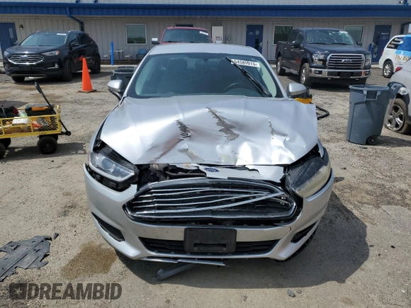 2013 Ford Fusion S with VIN 3FA6P0G74DR243945, listed as a Copart auction lot 54589915 with 0 mi miles and Non Repairable. Bid and sale history available at carsss.com. Image 5.