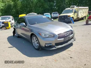 2015 Infiniti Q50 Premium z VIN JN1BV7ARXFM391291, wystawiony jako Copart lot #61765885 z przebiegiem 129 617 mil mil oraz Szkoda całkowita • Salvage title. Historia ofert i sprzedaży dostępna na DreamBid. Obrazek 13.