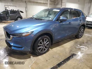 2018 Mazda CX-5 Grand Touring with VIN JM3KFBDM9J0411504, listed as a Copart auction lot 42050825 with 125,695 mi miles and Salvage Title. Bid and sale history available at carsss.com. Image 1.