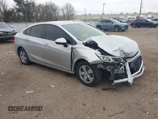 2017 Chevrolet Cruze LS with VIN 3G1BC5SM2HS551685, listed as a IAAI auction lot 41708075 with 115,033 mi miles and . Bid and sale history available at DreamBid. Image 1.