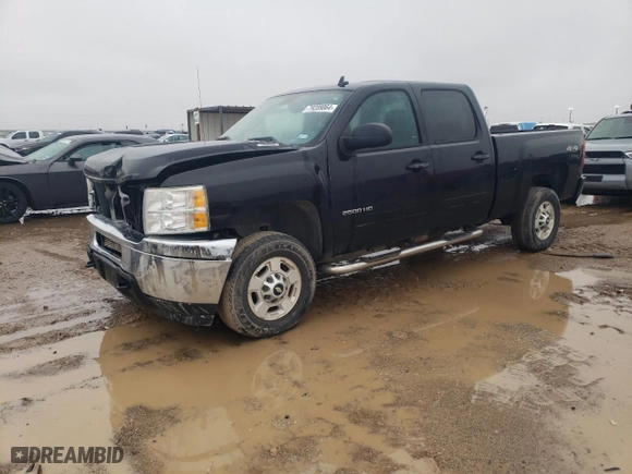 2014 Chevrolet Silverado 2500HD LT with VIN 1GC1KXCG2EF128017, listed as a Copart auction lot 79289064 with 189,479 mi miles and Salvage Title. Bid and sale history available at carsss.com. Image 1.
