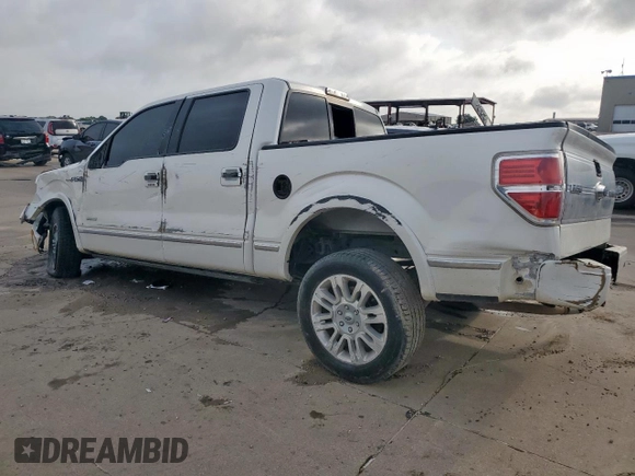 2014 Ford F-150 XL with VIN 1FTFW1CT1EFC61971, listed as a Copart auction lot 64014165 with Not provided miles and Clean title. Bid and sale history available at DreamBid. Image 2.