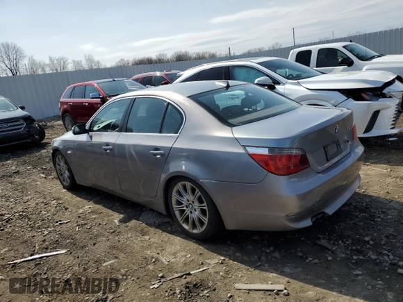 2007 BMW 5 Series 530xi with VIN WBANF73537CU25979, listed as a Copart auction lot 49534285 with 232,091 mi miles and Clean Title. Bid and sale history available at carsss.com. Image 2.