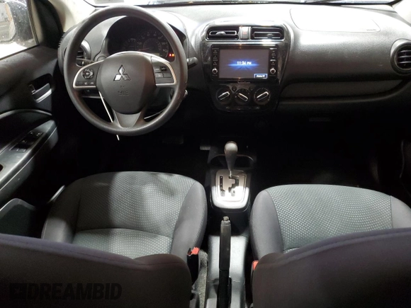2019 Mitsubishi Mirage ES z VIN ML32F3FJ4KHF12055, wystawiony jako Copart lot #57972685 z przebiegiem 49 280 mil mil oraz Szkoda całkowita • Salvage title. Historia ofert i sprzedaży dostępna na DreamBid. Obrazek 8.