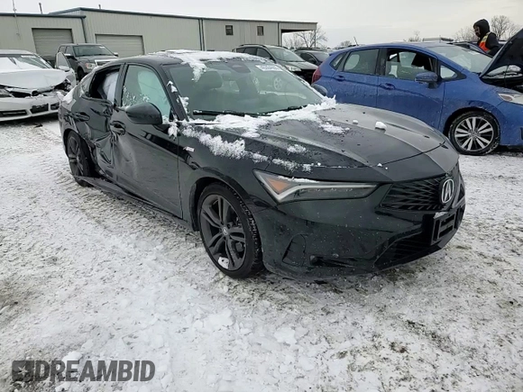 2024 Acura Integra w/A-Spec Package with VIN 19UDE4H34RA019183, listed as a Copart auction lot 45304555 with 14,811 mi miles and Salvage Title. Bid and sale history available at carsss.com. Image 11.